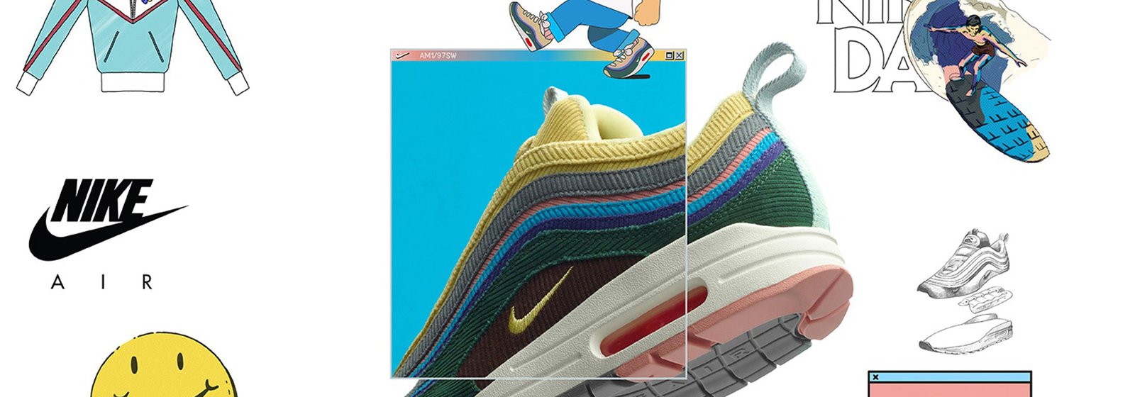 Nike Air Max 1/97 Hybrid by Sean Wotherspoon