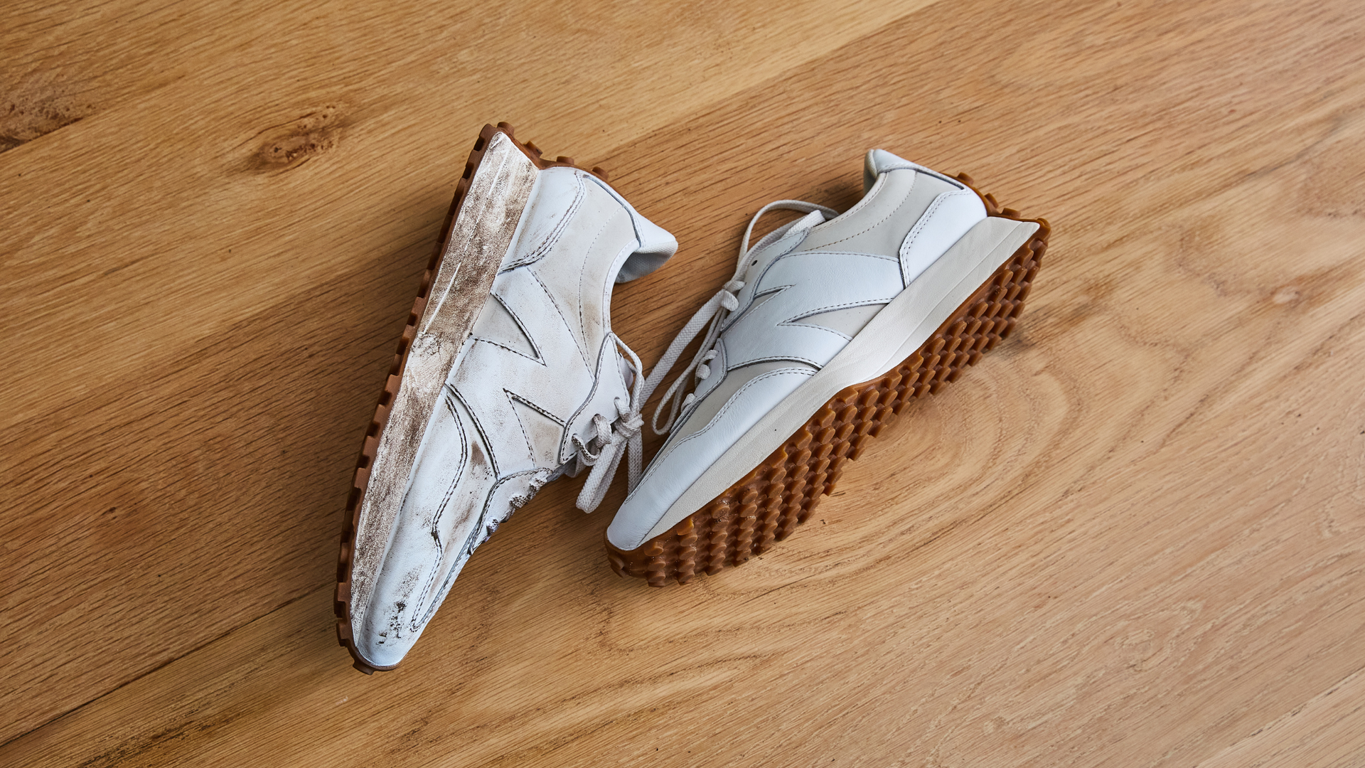 汚物。 How To Clean New Balance 327
