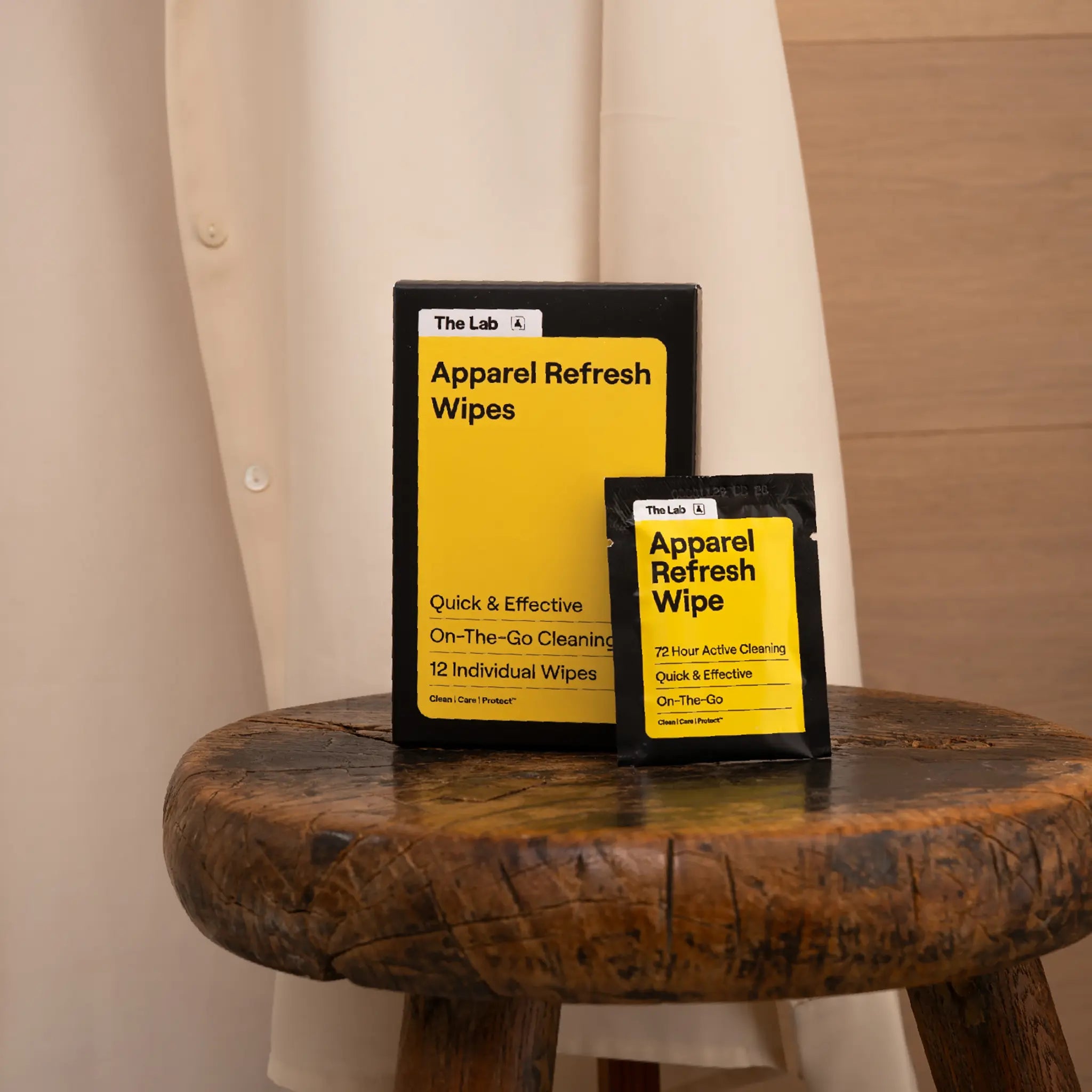 Apparel Refresh Wipes 12 Pack