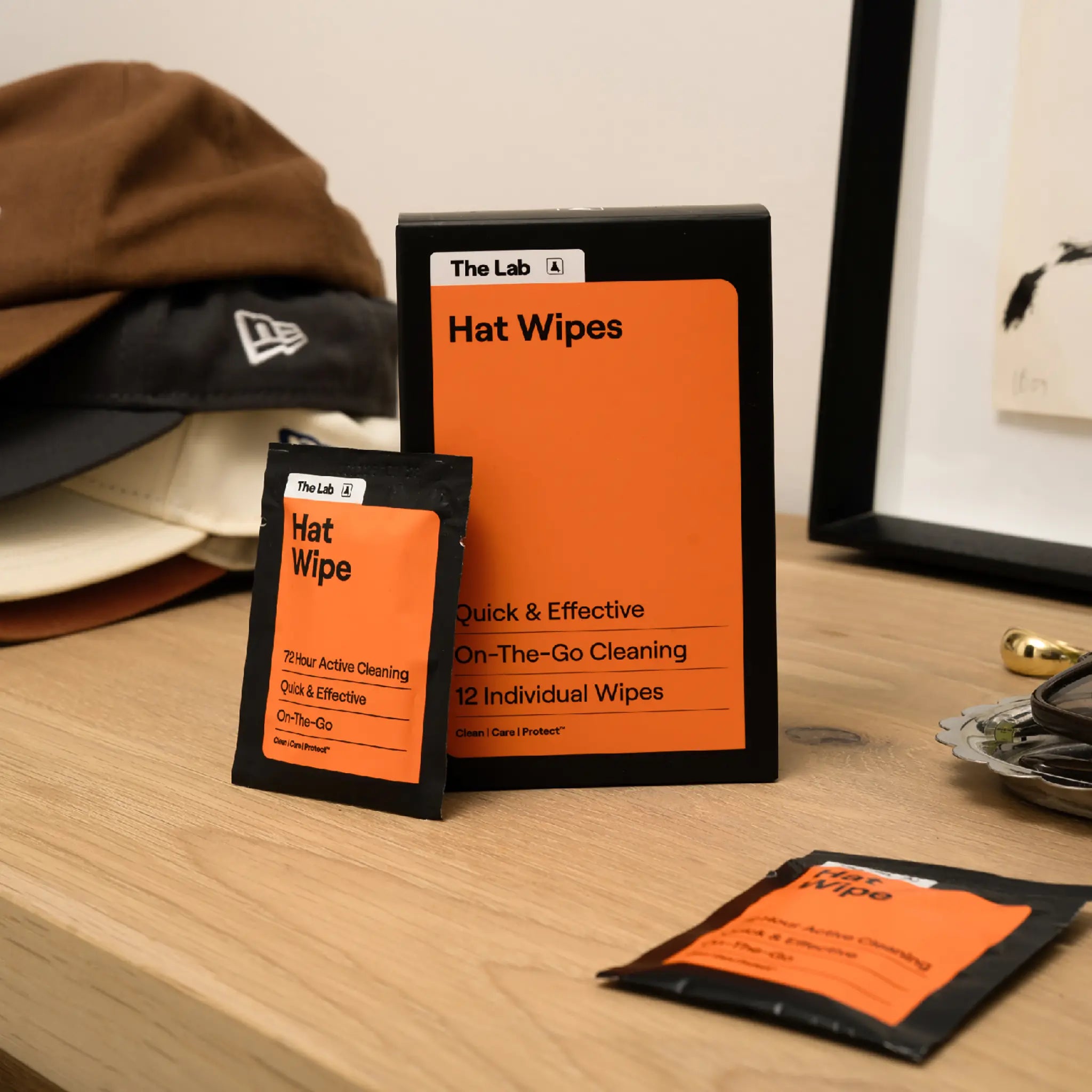 Hat Care Wipes 12 Pack