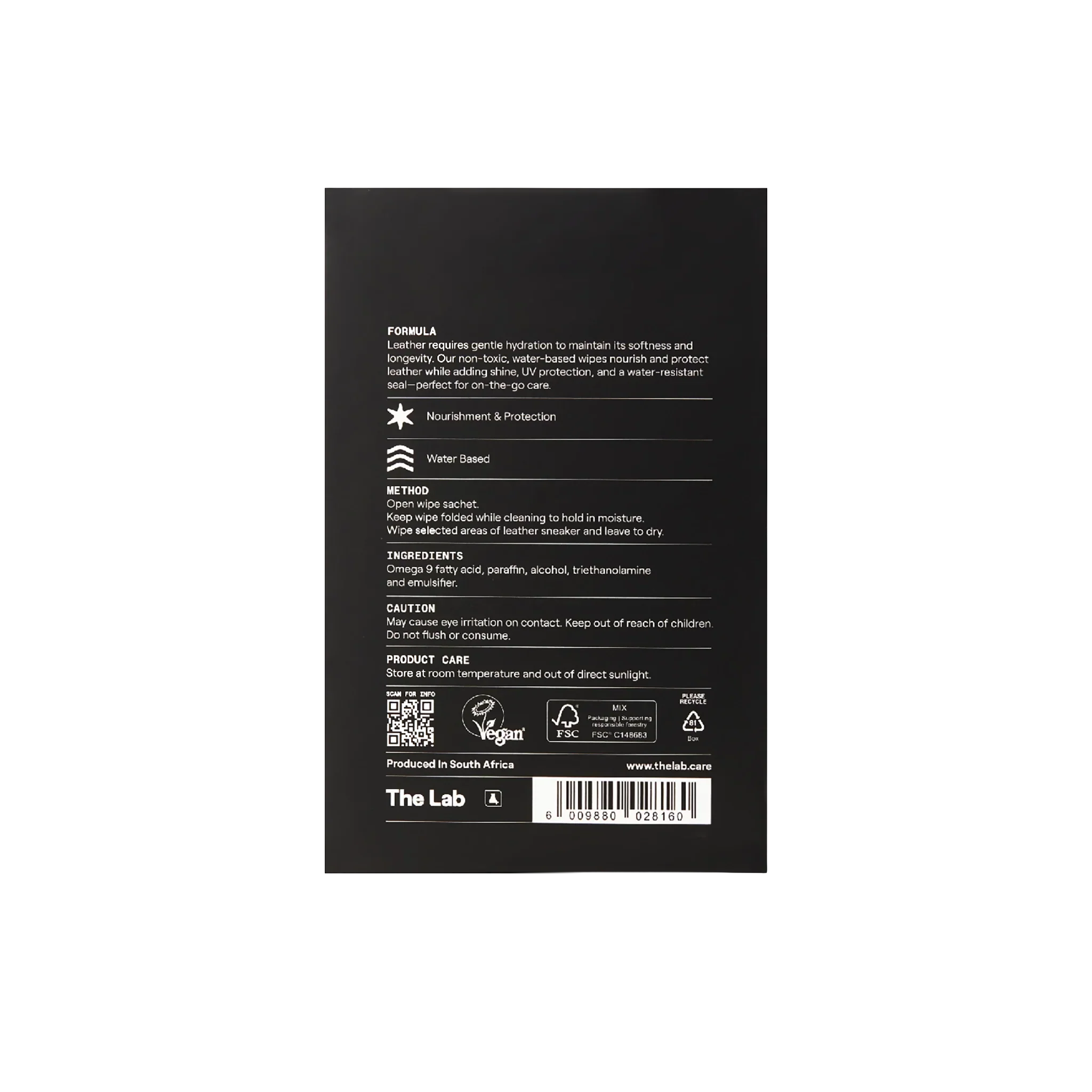 Leather Wipes 12 Box