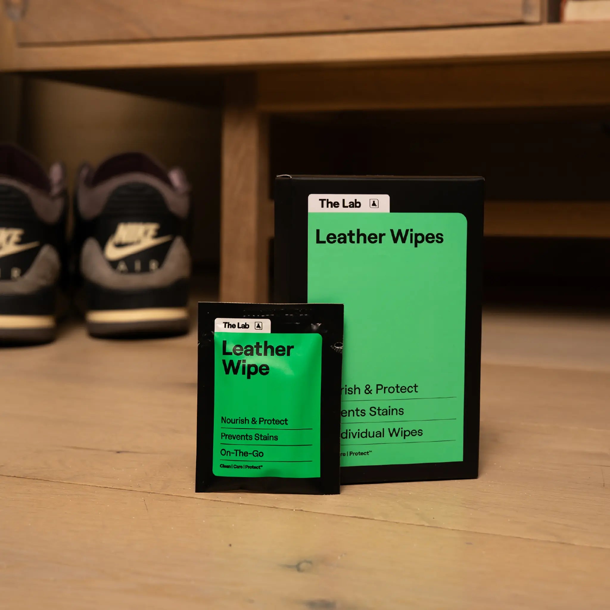 Leather Wipes 12 Box